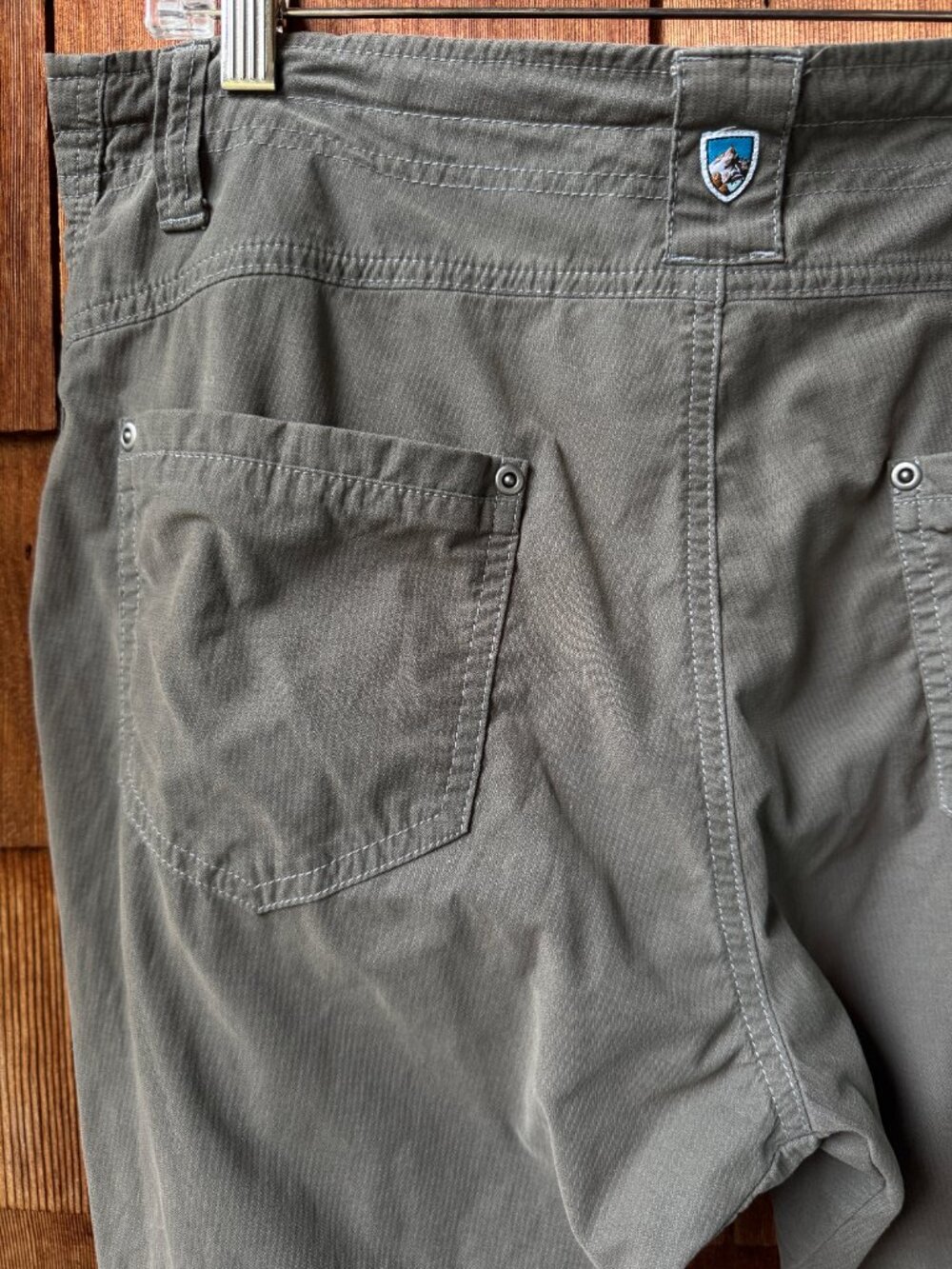 Kuhl Olive/Gray Quick Dry Hiking Pants in Women's 12 - Picture 7 of 14